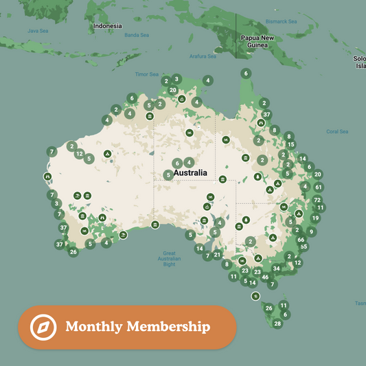 Australia's Wild Map – Monthly Membership